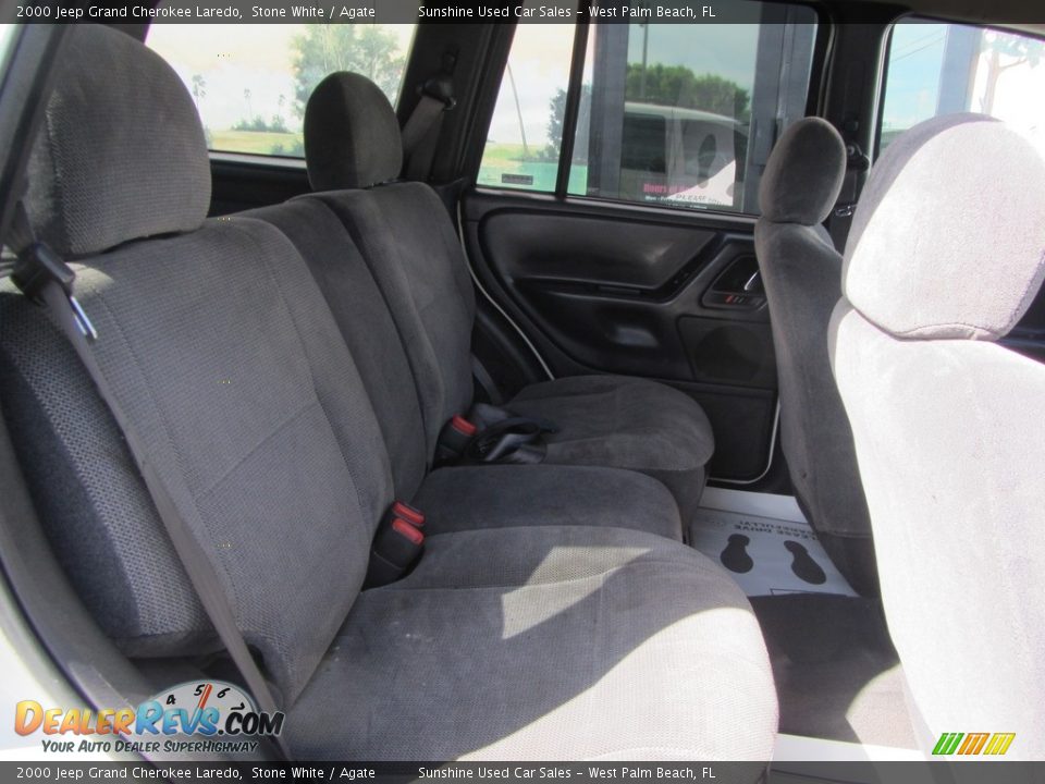 2000 Jeep Grand Cherokee Laredo Stone White / Agate Photo #15
