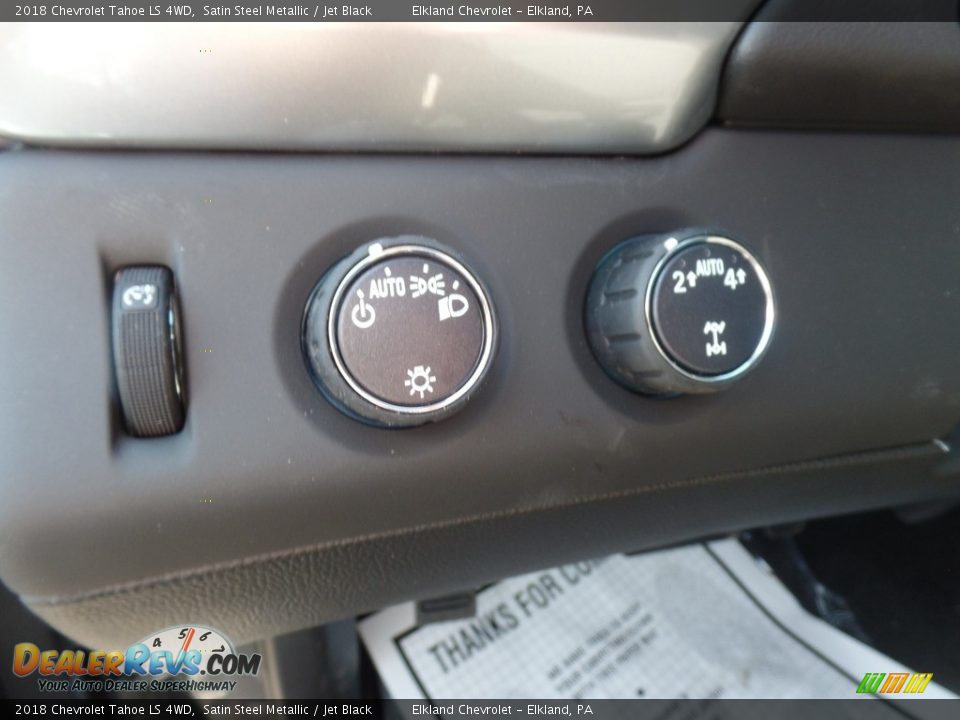 2018 Chevrolet Tahoe LS 4WD Satin Steel Metallic / Jet Black Photo #25