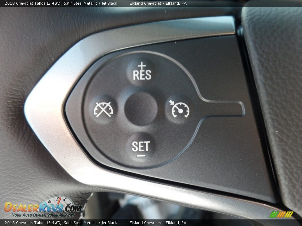 2018 Chevrolet Tahoe LS 4WD Satin Steel Metallic / Jet Black Photo #27
