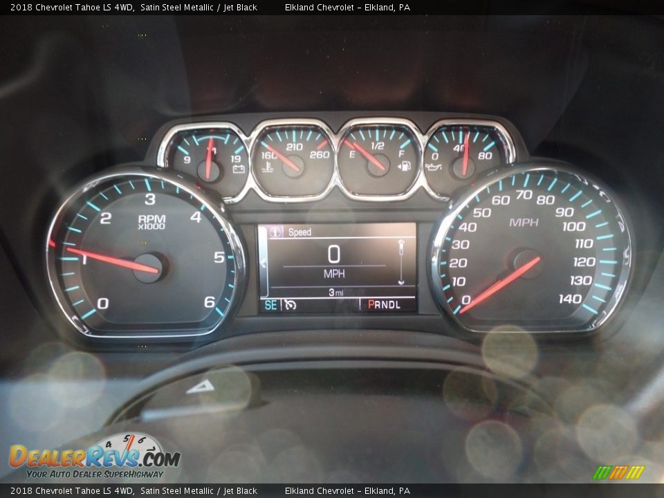 2018 Chevrolet Tahoe LS 4WD Satin Steel Metallic / Jet Black Photo #30