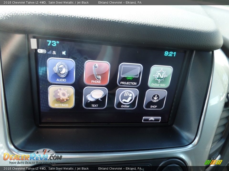 2018 Chevrolet Tahoe LS 4WD Satin Steel Metallic / Jet Black Photo #31