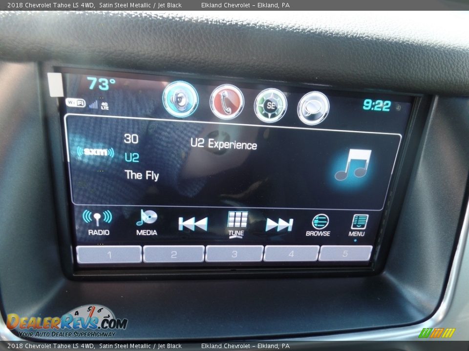 2018 Chevrolet Tahoe LS 4WD Satin Steel Metallic / Jet Black Photo #33