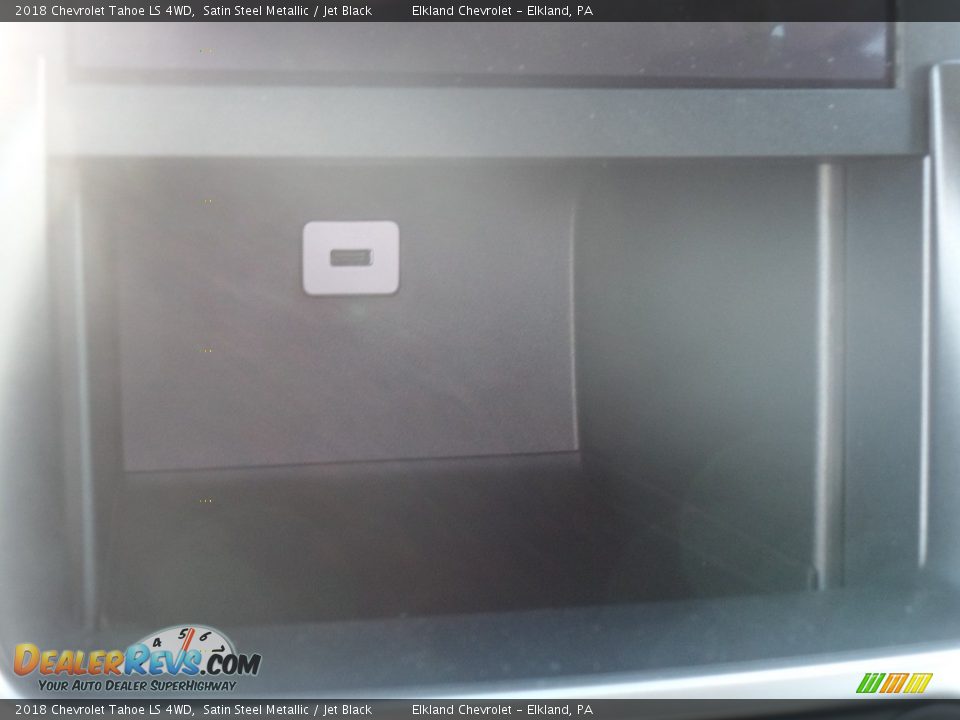 2018 Chevrolet Tahoe LS 4WD Satin Steel Metallic / Jet Black Photo #35