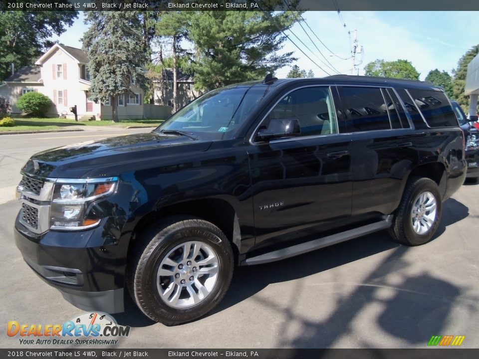 2018 Chevrolet Tahoe LS 4WD Black / Jet Black Photo #2