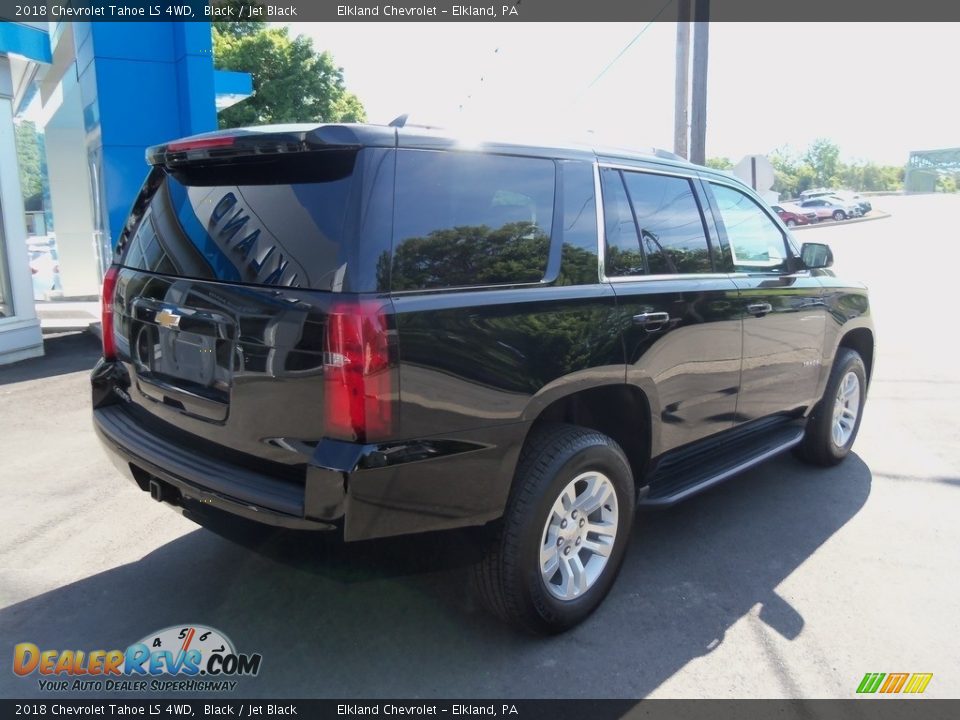 2018 Chevrolet Tahoe LS 4WD Black / Jet Black Photo #4