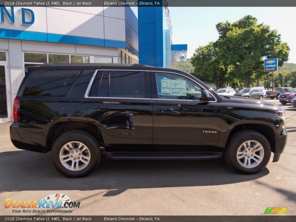 2018 Chevrolet Tahoe LS 4WD Black / Jet Black Photo #5