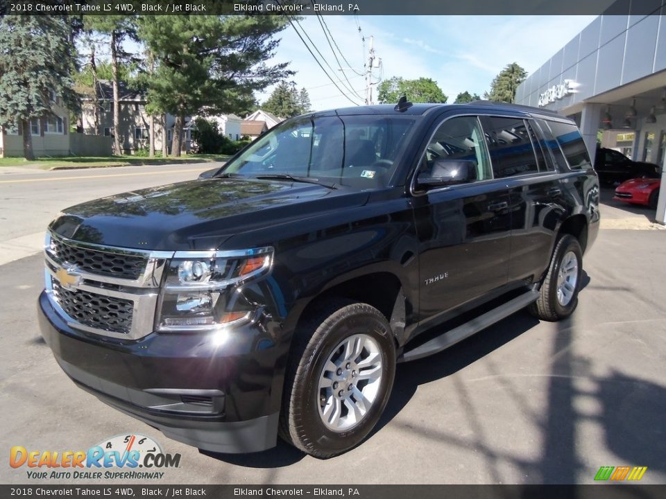 2018 Chevrolet Tahoe LS 4WD Black / Jet Black Photo #7