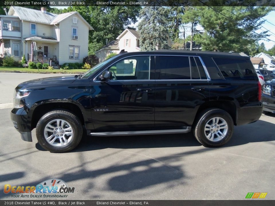 2018 Chevrolet Tahoe LS 4WD Black / Jet Black Photo #8