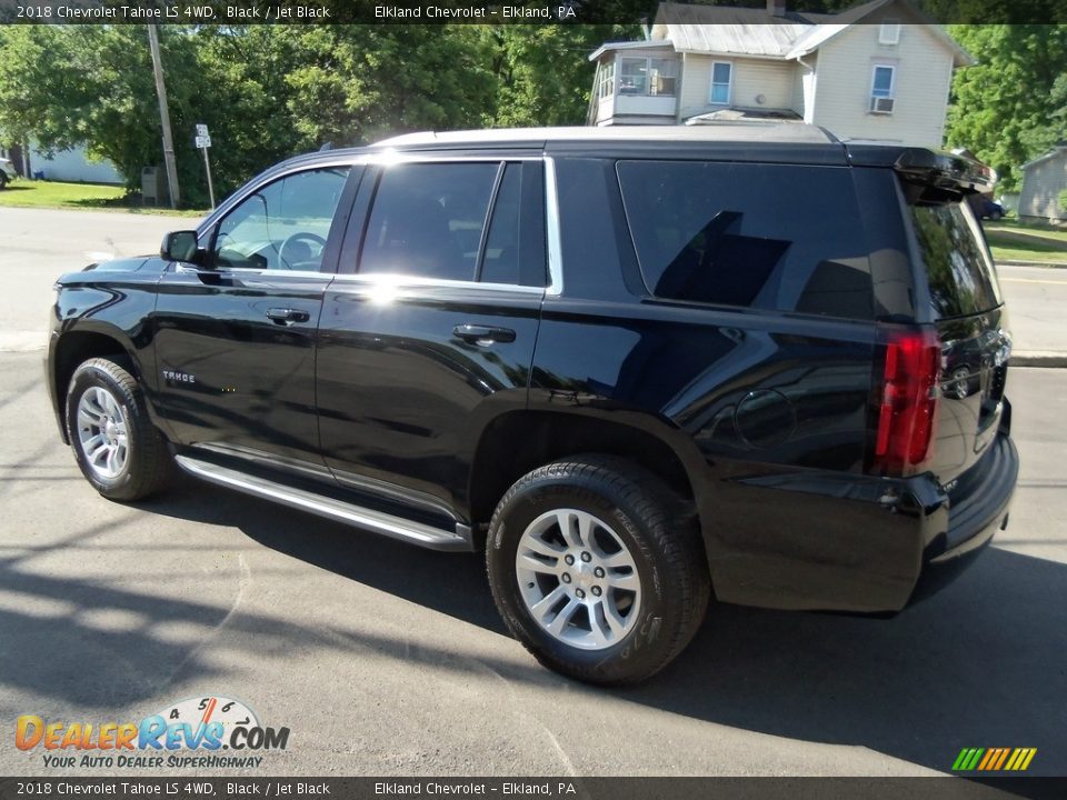 2018 Chevrolet Tahoe LS 4WD Black / Jet Black Photo #9