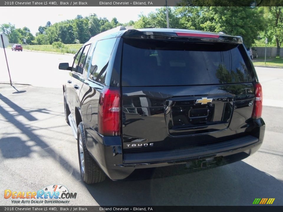 2018 Chevrolet Tahoe LS 4WD Black / Jet Black Photo #10