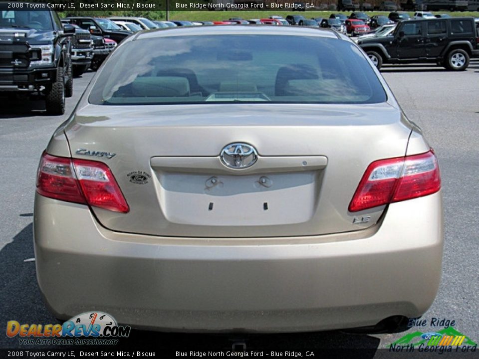 2008 Toyota Camry LE Desert Sand Mica / Bisque Photo #4