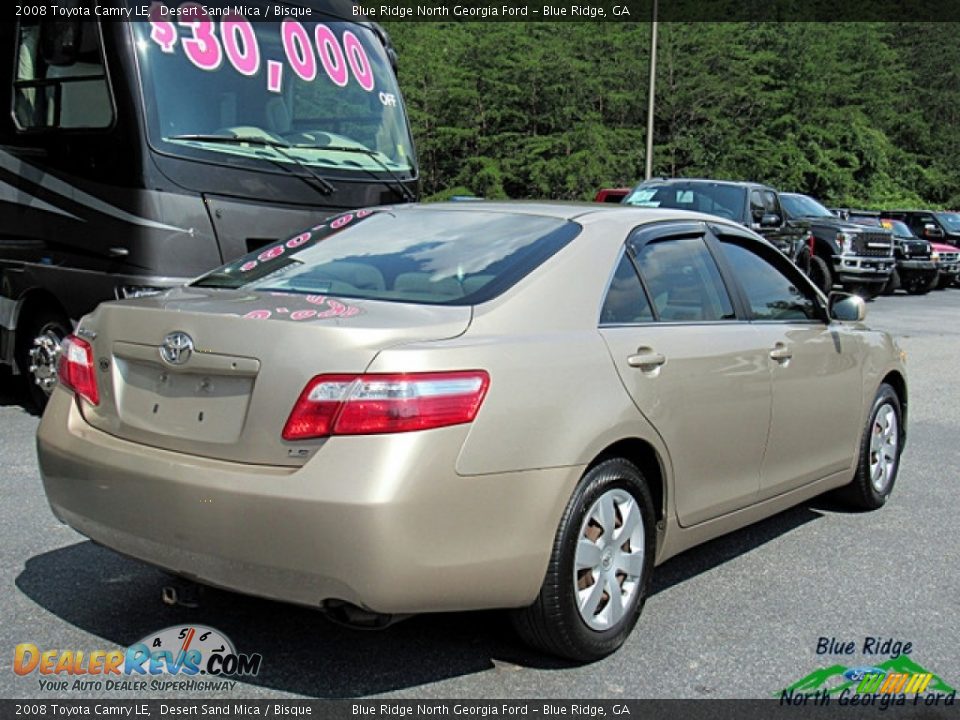2008 Toyota Camry LE Desert Sand Mica / Bisque Photo #5