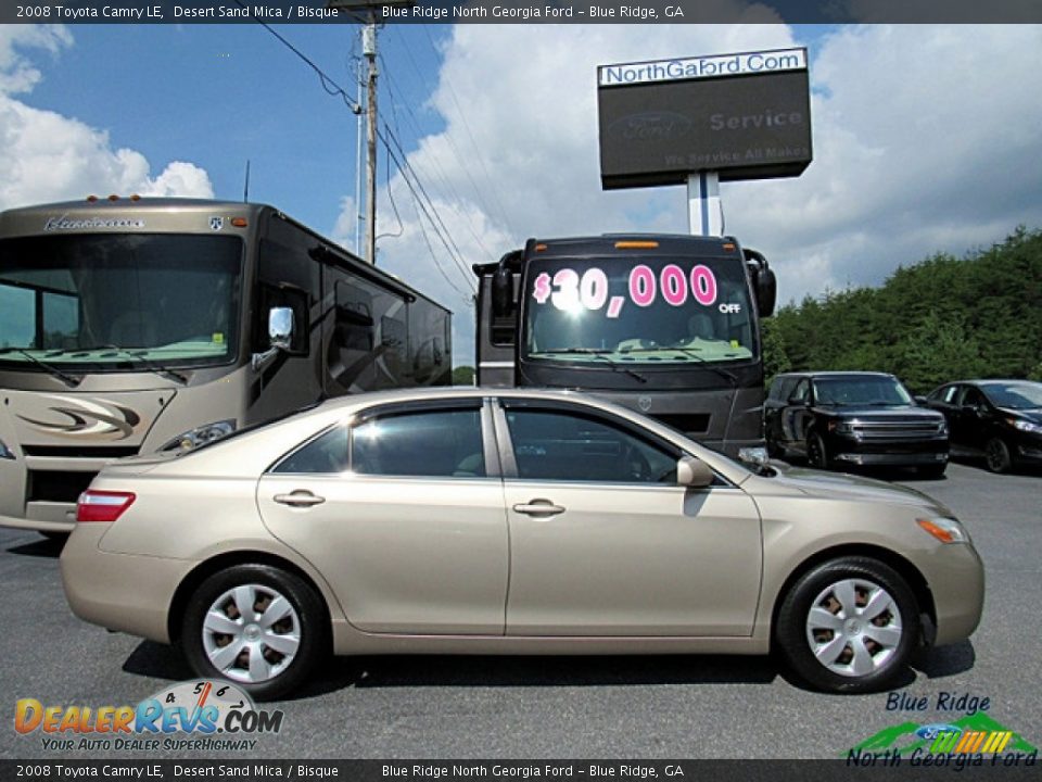 2008 Toyota Camry LE Desert Sand Mica / Bisque Photo #6