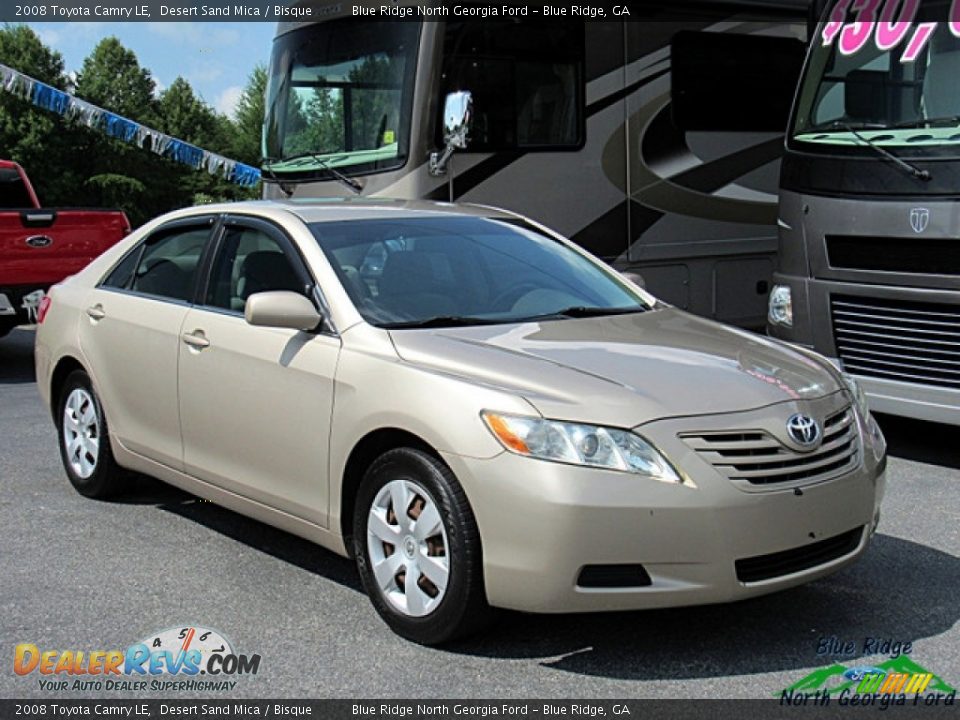 2008 Toyota Camry LE Desert Sand Mica / Bisque Photo #7