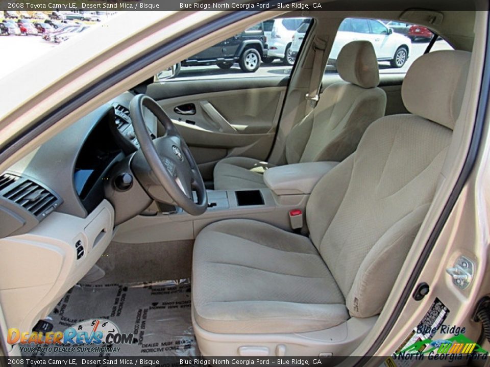 2008 Toyota Camry LE Desert Sand Mica / Bisque Photo #10