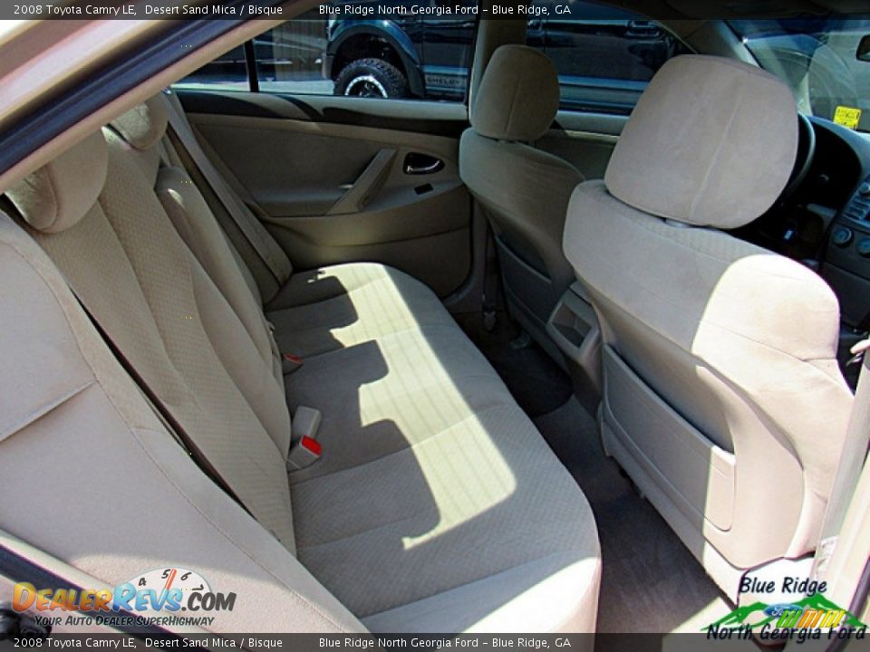 2008 Toyota Camry LE Desert Sand Mica / Bisque Photo #12