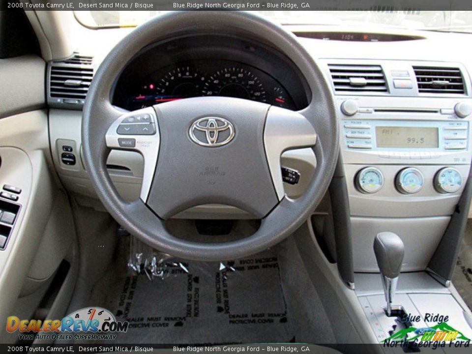 2008 Toyota Camry LE Desert Sand Mica / Bisque Photo #14