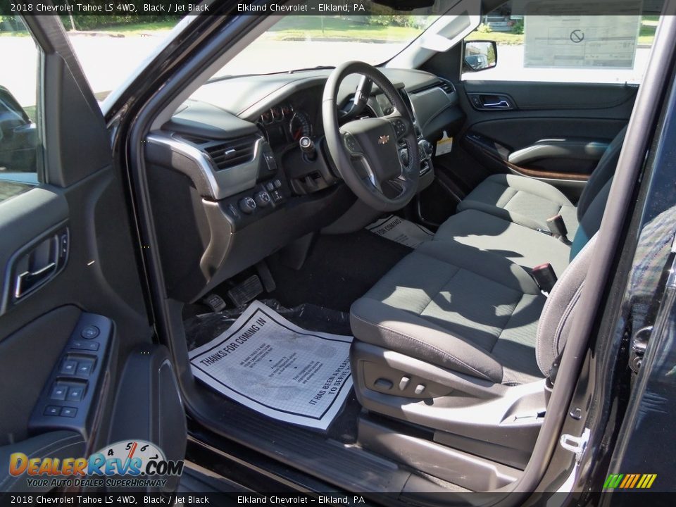 2018 Chevrolet Tahoe LS 4WD Black / Jet Black Photo #22