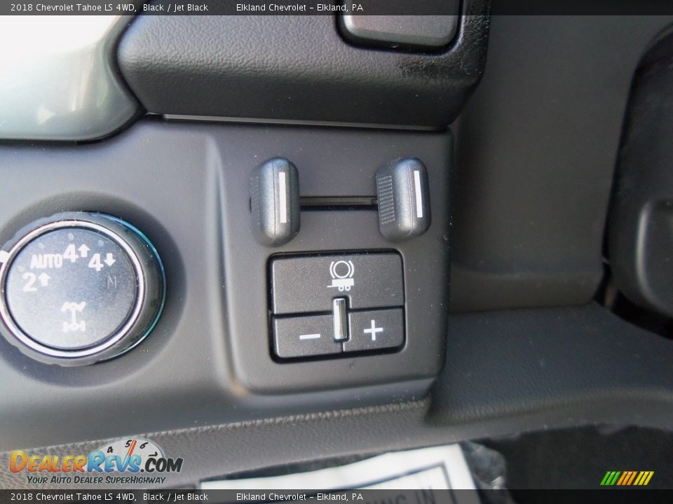 2018 Chevrolet Tahoe LS 4WD Black / Jet Black Photo #24