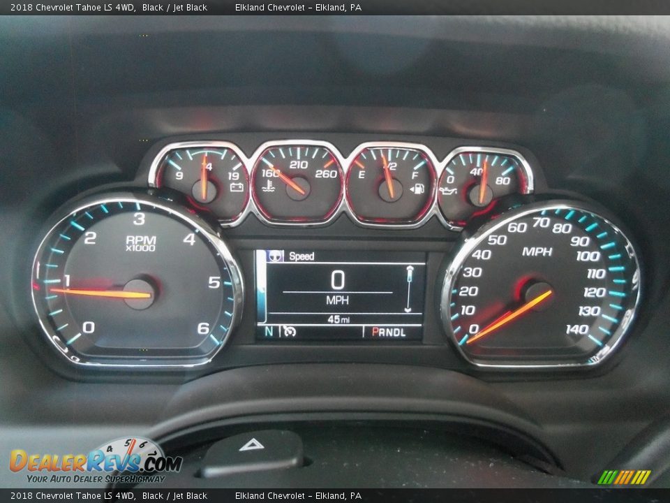 2018 Chevrolet Tahoe LS 4WD Black / Jet Black Photo #25