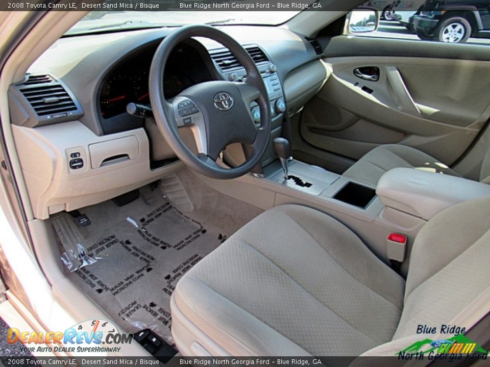 2008 Toyota Camry LE Desert Sand Mica / Bisque Photo #18