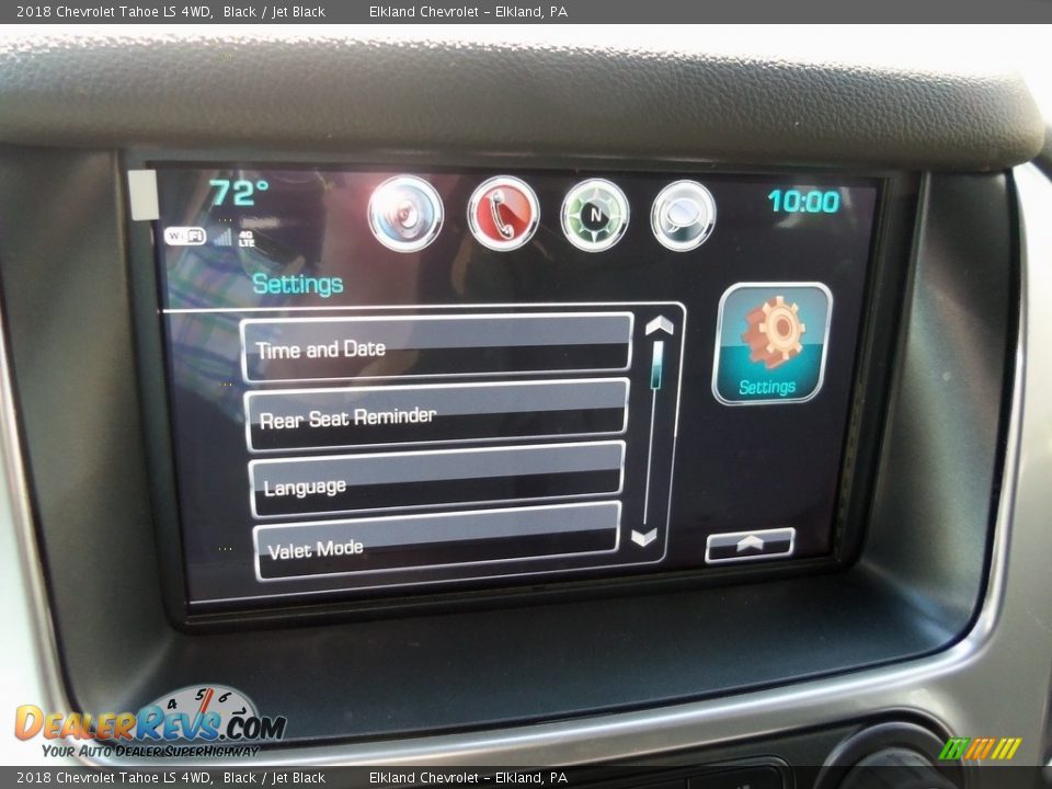 2018 Chevrolet Tahoe LS 4WD Black / Jet Black Photo #29