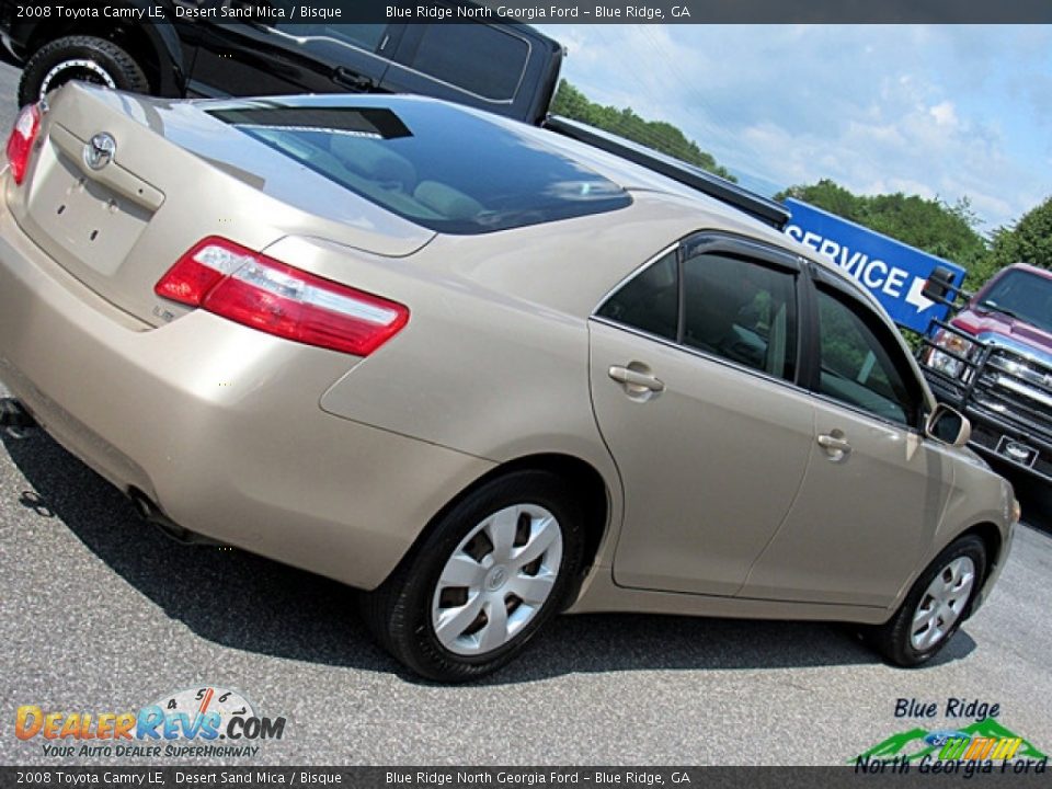 2008 Toyota Camry LE Desert Sand Mica / Bisque Photo #22