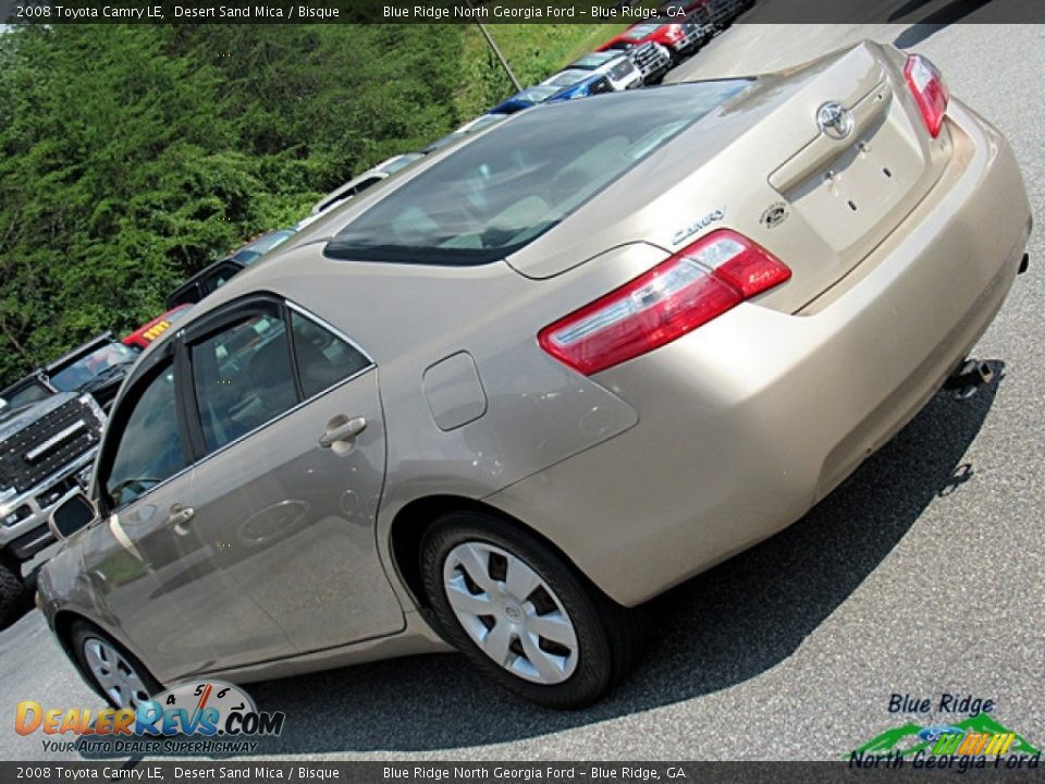 2008 Toyota Camry LE Desert Sand Mica / Bisque Photo #23