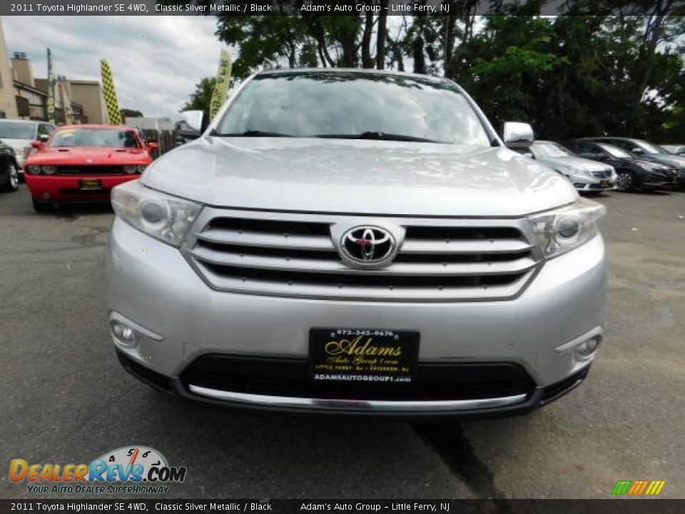 2011 Toyota Highlander SE 4WD Classic Silver Metallic / Black Photo #3
