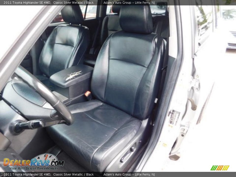 2011 Toyota Highlander SE 4WD Classic Silver Metallic / Black Photo #13