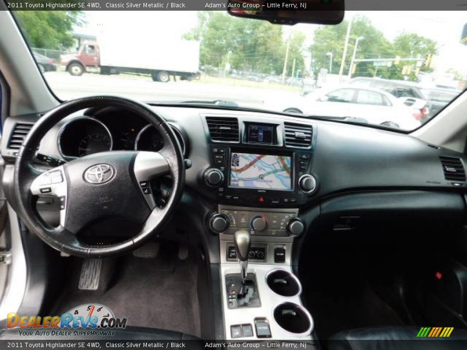 2011 Toyota Highlander SE 4WD Classic Silver Metallic / Black Photo #14