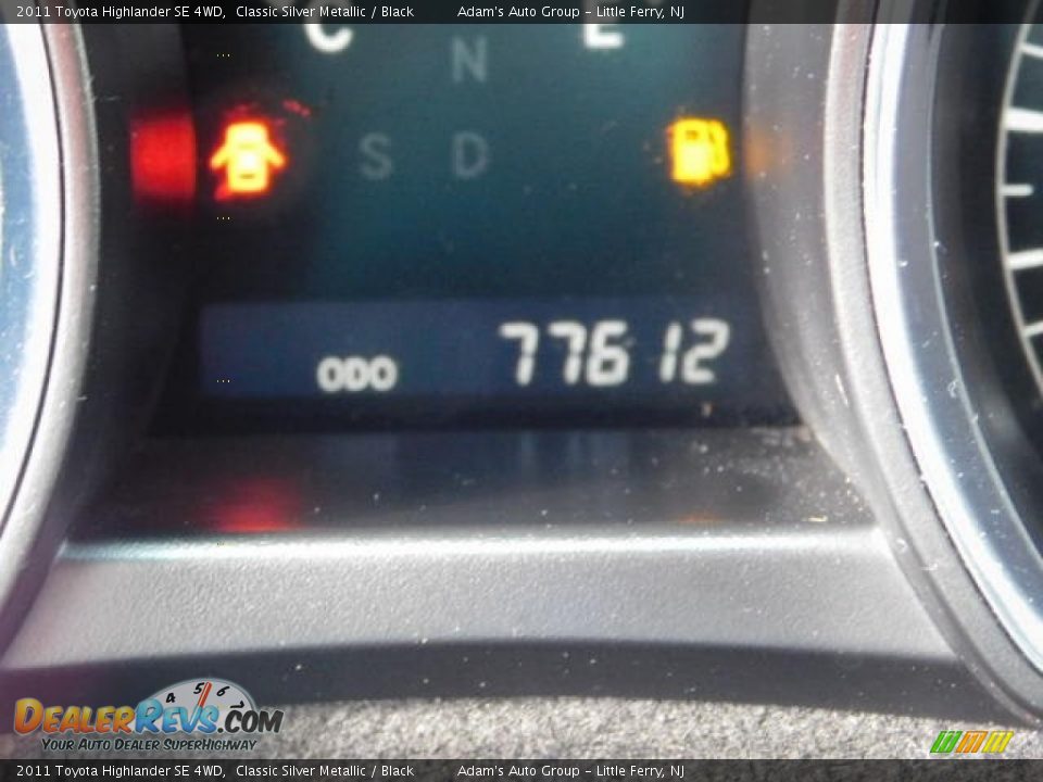 2011 Toyota Highlander SE 4WD Classic Silver Metallic / Black Photo #15