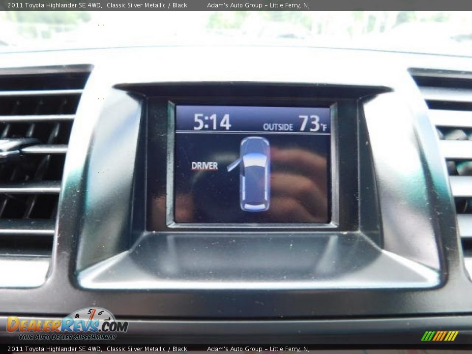 2011 Toyota Highlander SE 4WD Classic Silver Metallic / Black Photo #16