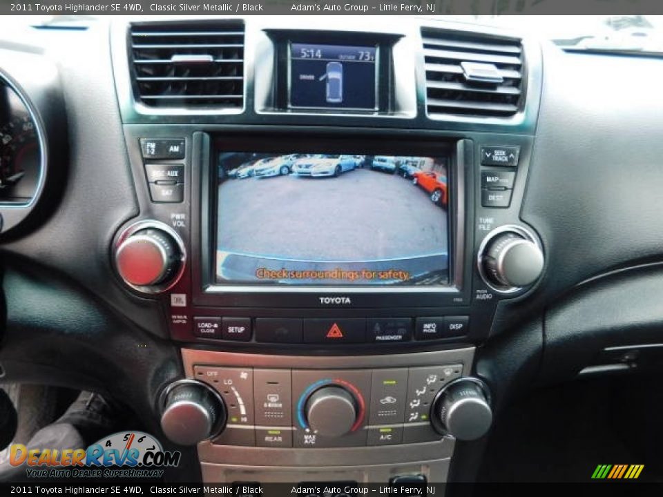 2011 Toyota Highlander SE 4WD Classic Silver Metallic / Black Photo #18