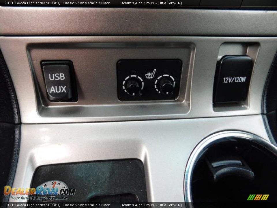2011 Toyota Highlander SE 4WD Classic Silver Metallic / Black Photo #19