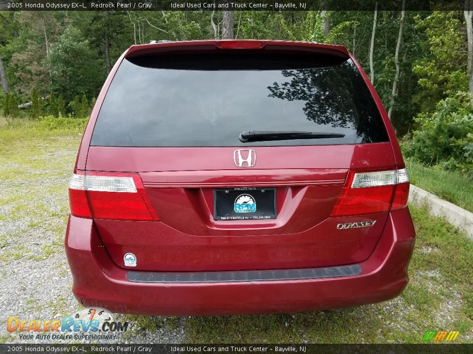 2005 Honda Odyssey EX-L Redrock Pearl / Gray Photo #8