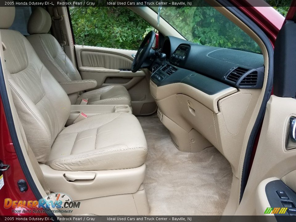 2005 Honda Odyssey EX-L Redrock Pearl / Gray Photo #11