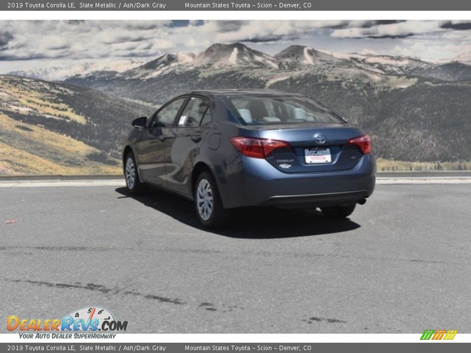 2019 Toyota Corolla LE Slate Metallic / Ash/Dark Gray Photo #3