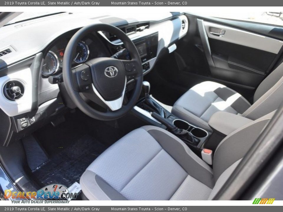 2019 Toyota Corolla LE Slate Metallic / Ash/Dark Gray Photo #5