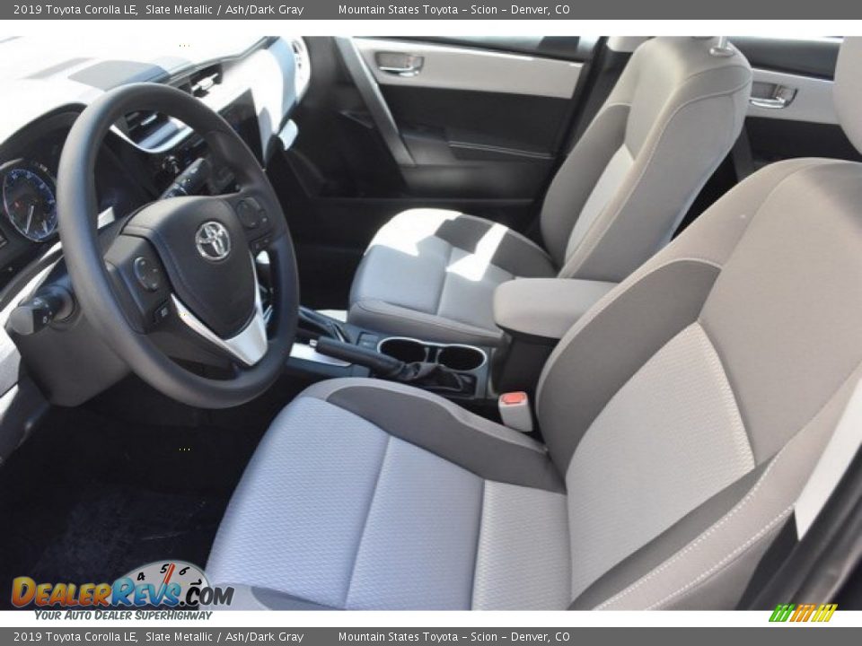 2019 Toyota Corolla LE Slate Metallic / Ash/Dark Gray Photo #6