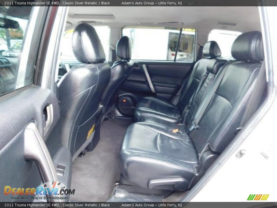 2011 Toyota Highlander SE 4WD Classic Silver Metallic / Black Photo #33