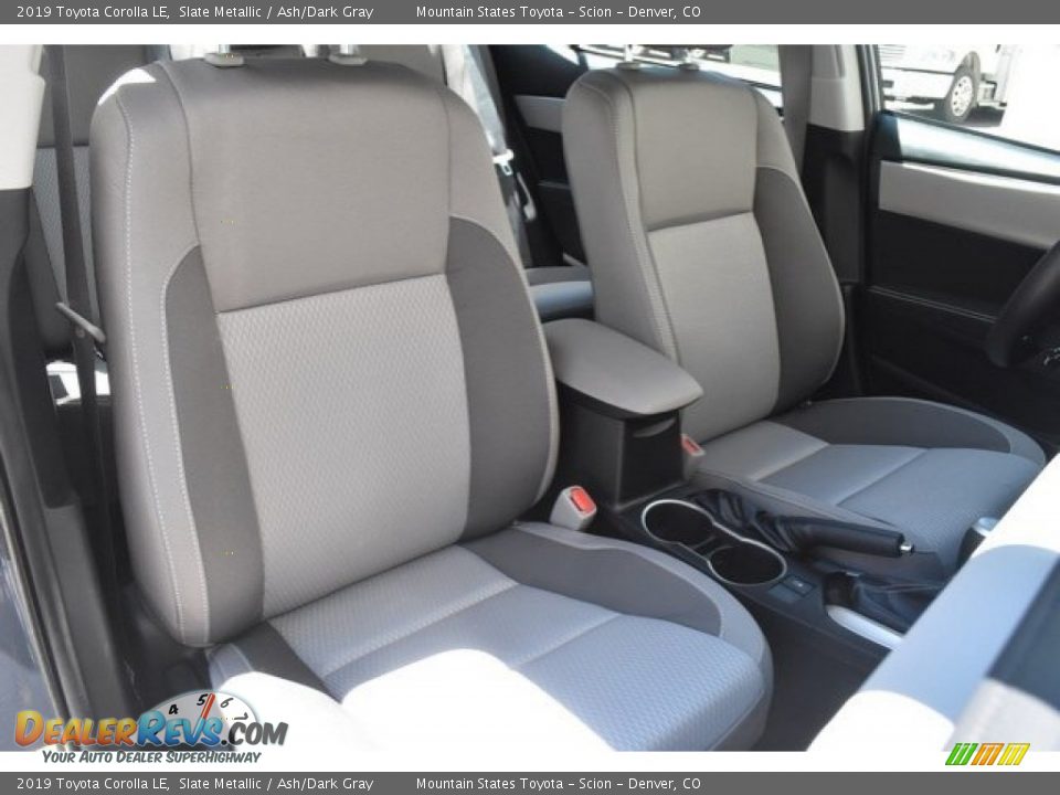 2019 Toyota Corolla LE Slate Metallic / Ash/Dark Gray Photo #12