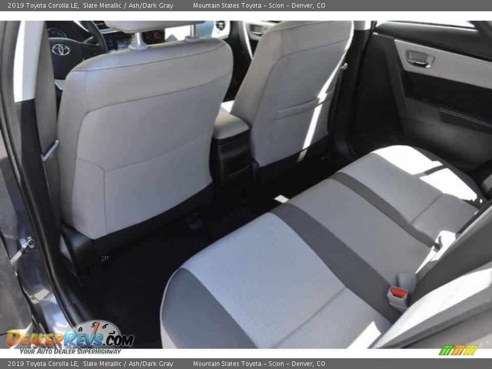 2019 Toyota Corolla LE Slate Metallic / Ash/Dark Gray Photo #13