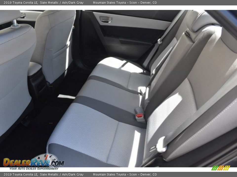 2019 Toyota Corolla LE Slate Metallic / Ash/Dark Gray Photo #14