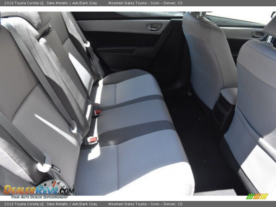 2019 Toyota Corolla LE Slate Metallic / Ash/Dark Gray Photo #17