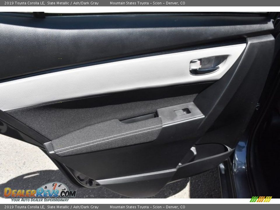 2019 Toyota Corolla LE Slate Metallic / Ash/Dark Gray Photo #20