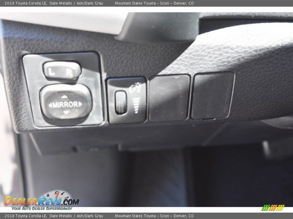 2019 Toyota Corolla LE Slate Metallic / Ash/Dark Gray Photo #24