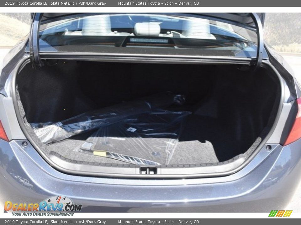 2019 Toyota Corolla LE Slate Metallic / Ash/Dark Gray Photo #30