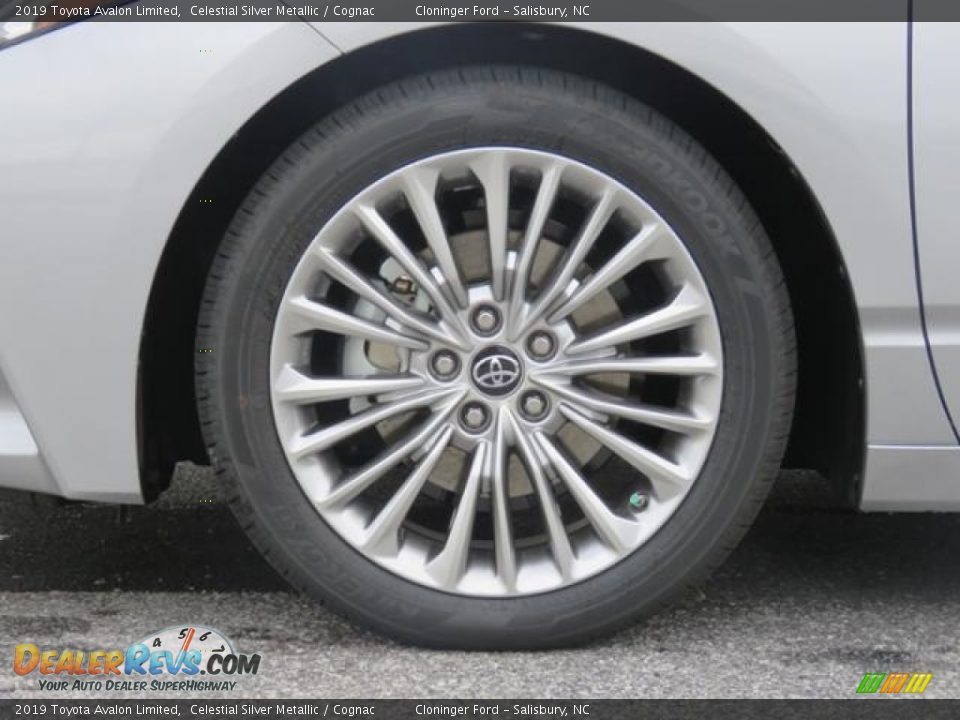 2019 Toyota Avalon Limited Celestial Silver Metallic / Cognac Photo #4