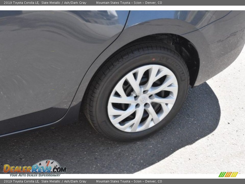 2019 Toyota Corolla LE Slate Metallic / Ash/Dark Gray Photo #33